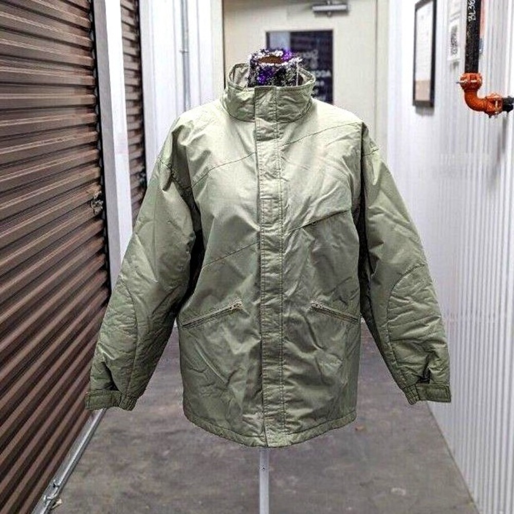 Gorpcore Olive Insulated Puffer Jacket M Adirondack Trading Outdoor Coat ATC‎
